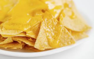 Nachos con queso