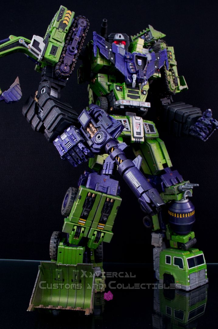 transformers devastator custom