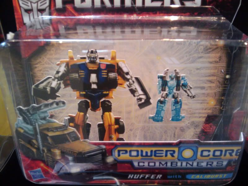 New Transformers toy-line, PowerCore Combiners? First set: Huffer and Caliburst revealed