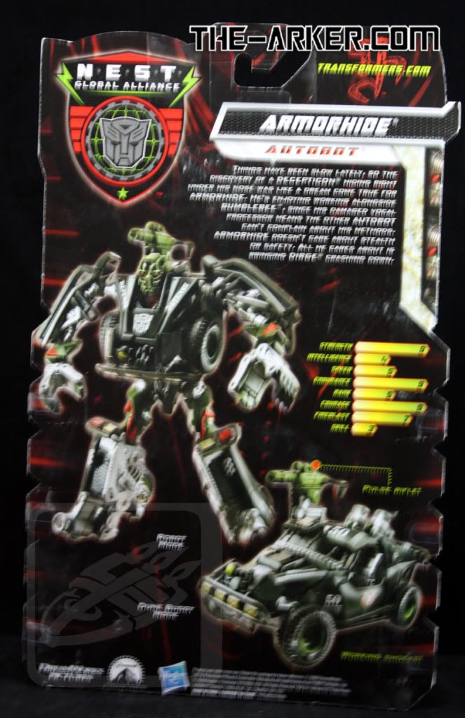 In Package Images of ROTF Dirge, Tuner Mudflap & Armorhide