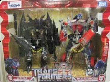 Takara Tomy Buster Optimus Prime & Jetfire 2 Pack