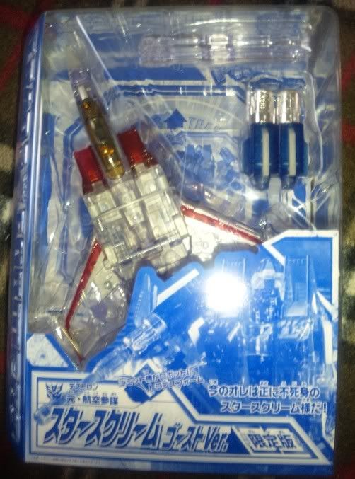 Transformers News: In Package Image of Gentei Ghost Starscream In Package Image of Gentei Ghost Starscream