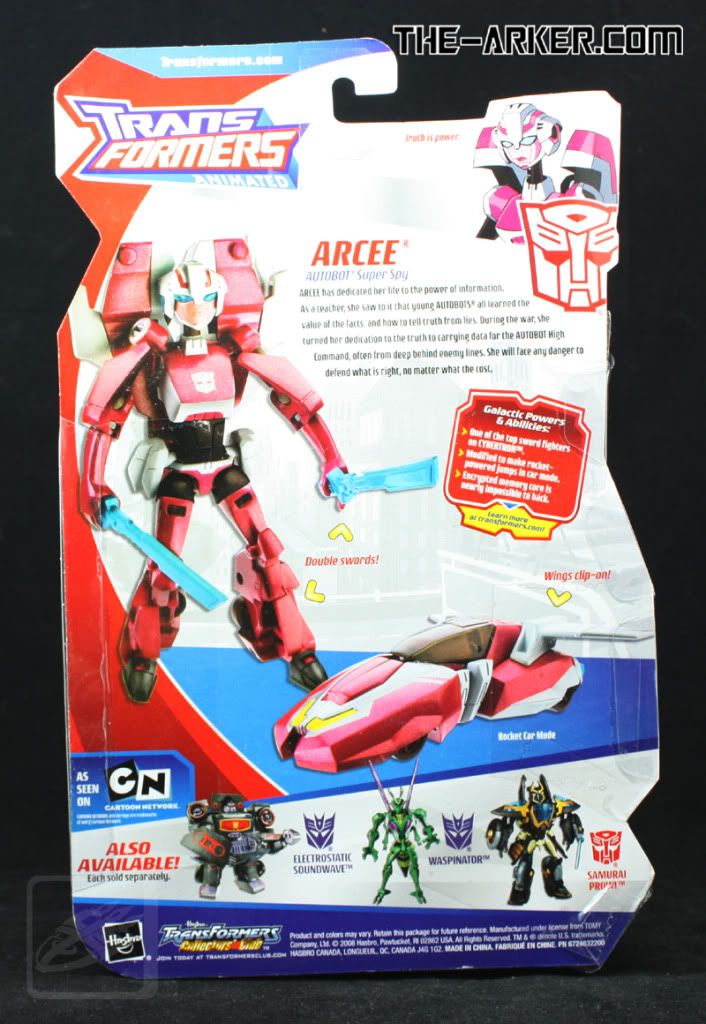 First Look at Packaging of Animated Cybertron Mode Autobot Ratchet and Arcee *TRU Exclusive*