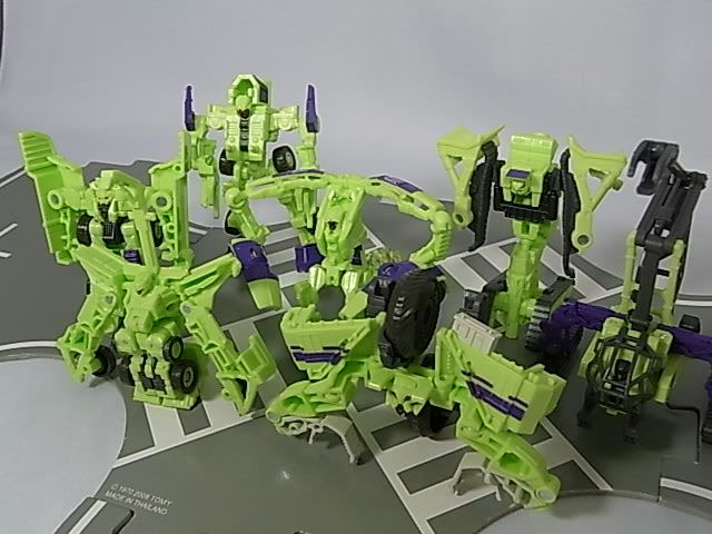 Transformers News: Toy Images of Transformers ROTF EZ Collection Devastator (G1 Colours) Image
