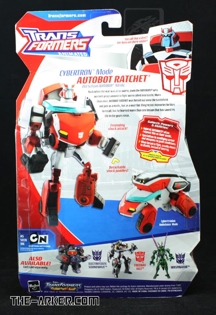 First Look at Packaging of Animated Cybertron Mode Autobot Ratchet and Arcee *TRU Exclusive*