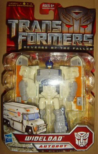 In Package Images of ROTF Scout Wideload, FAB Night Blades Sideswipe