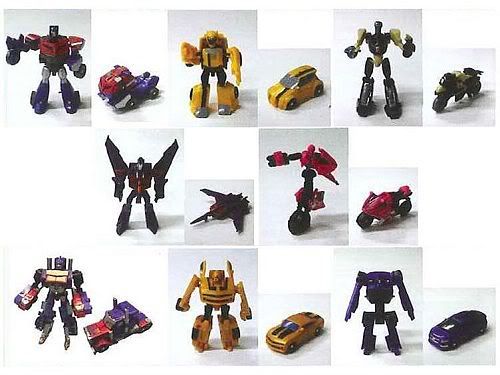 Takara EZ Collection Volume 3 Figures