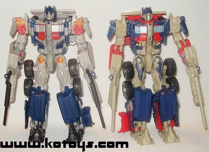 Transformers News: Images of New Repaint of ROTF Voyager Optimus Prime Images of New Repaint of ROTF Voyager Optimus Prime