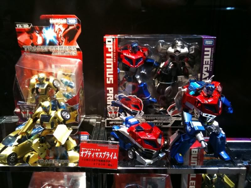 Images of Takara Transformers Animated Toys & Packaging