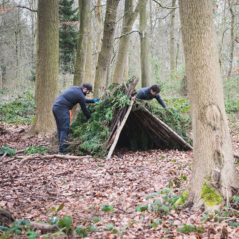  photo Leer een hut bouwen Woodland.jpg
