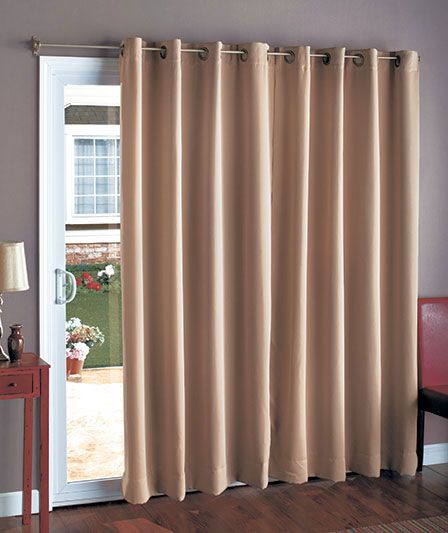 Blackout Curtains For Sliding Glass Door Pinch Pleat Drapes for Slid