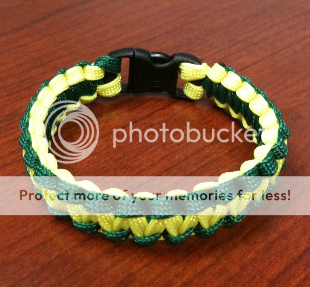 Custom 550 Paracord Bracelets Hand Made by SSG Kiser  