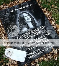 Cliff Burton Tombstone In Ground Photo by Armybrat1290 | Photobucket