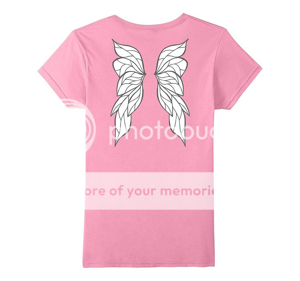 Fantasy Fairy Wings on the Back T-Shirt
