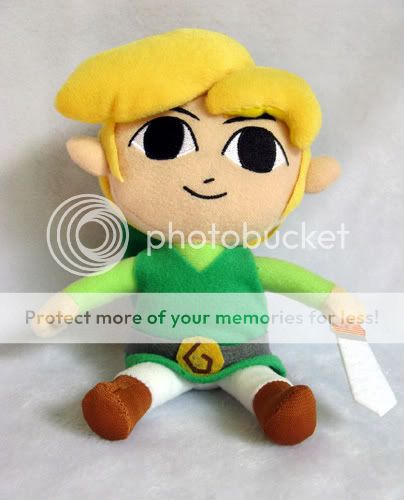 Nintendo Legend of Zelda LINK Figure Plush Toy Doll 7 New  