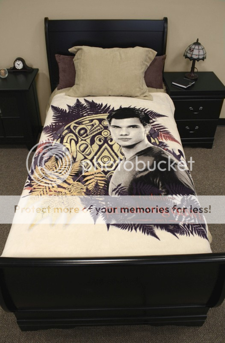 Twilight Blanket Throw Edward Jacob Robert Pattinson Taylor Lautner