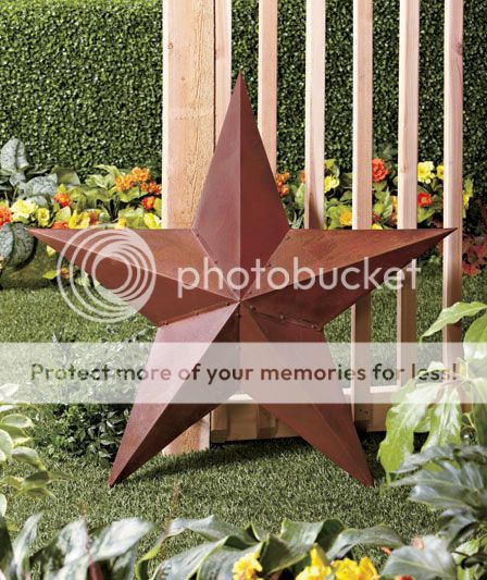 Large 36" Rustic Barn Star Outdoor Home Garden Yard Lawn Country 3D Art Decor